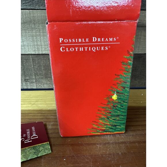 Clothtique Possible Dreams Mrs Claus With Doll Vintage Ornament In Box - Picture 5 of 5